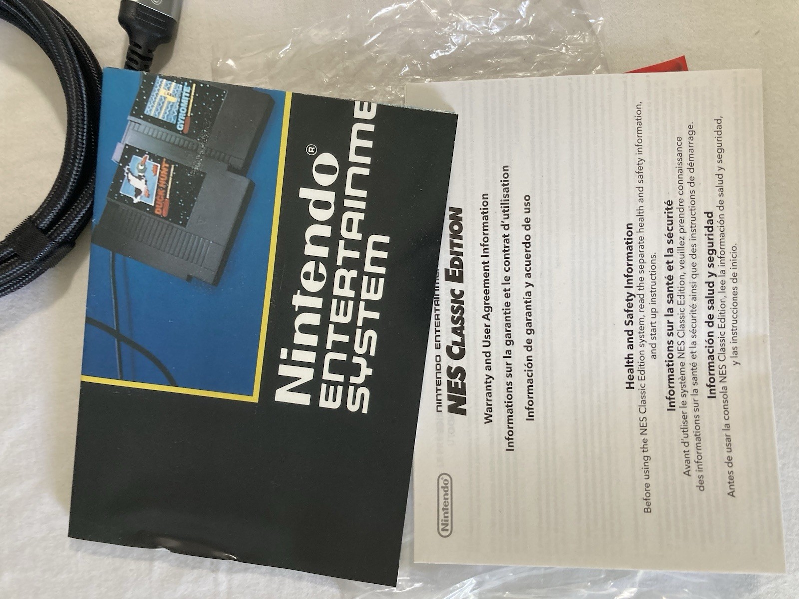 Nintendo NES Classic Edition Mini Console HDMI Pre-Loaded Games 720p AUTHENTIC