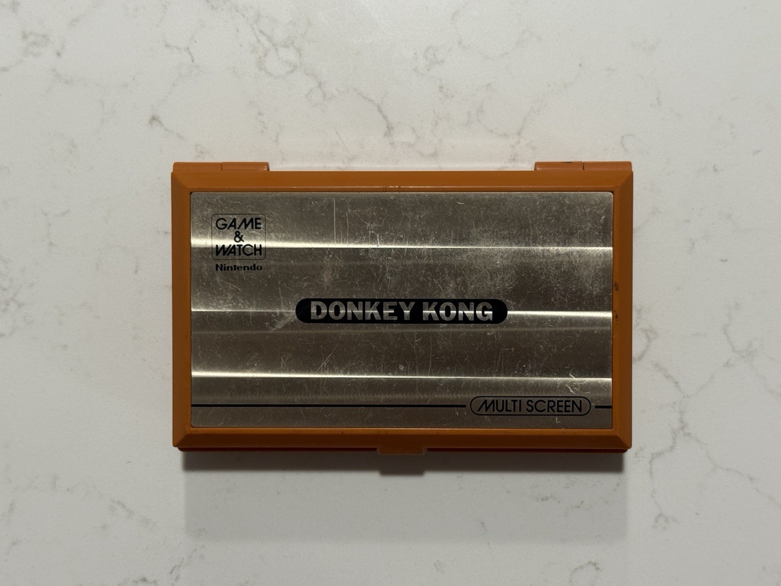 1982 Nintendo Donkey Kong Multi-Screen Game and Watch DK-52 for Parts Or Repair