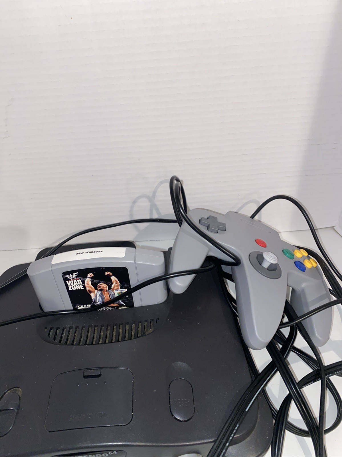 Nintendo 64 N64 Console System Controller Cables Game Bundle All Tested Cleaned
