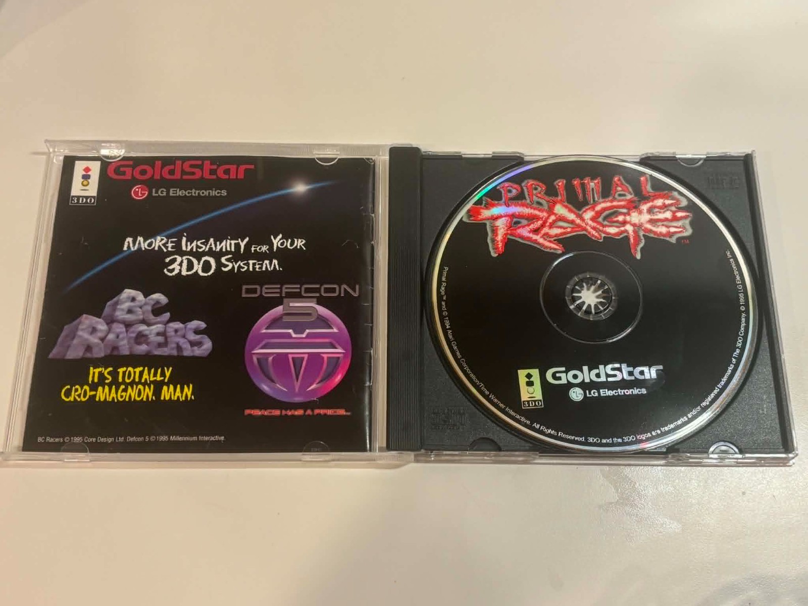 Panasonic 3DO FZ-10, Street Fighter II Turbo, Primal Rage, Blade Force, + MORE