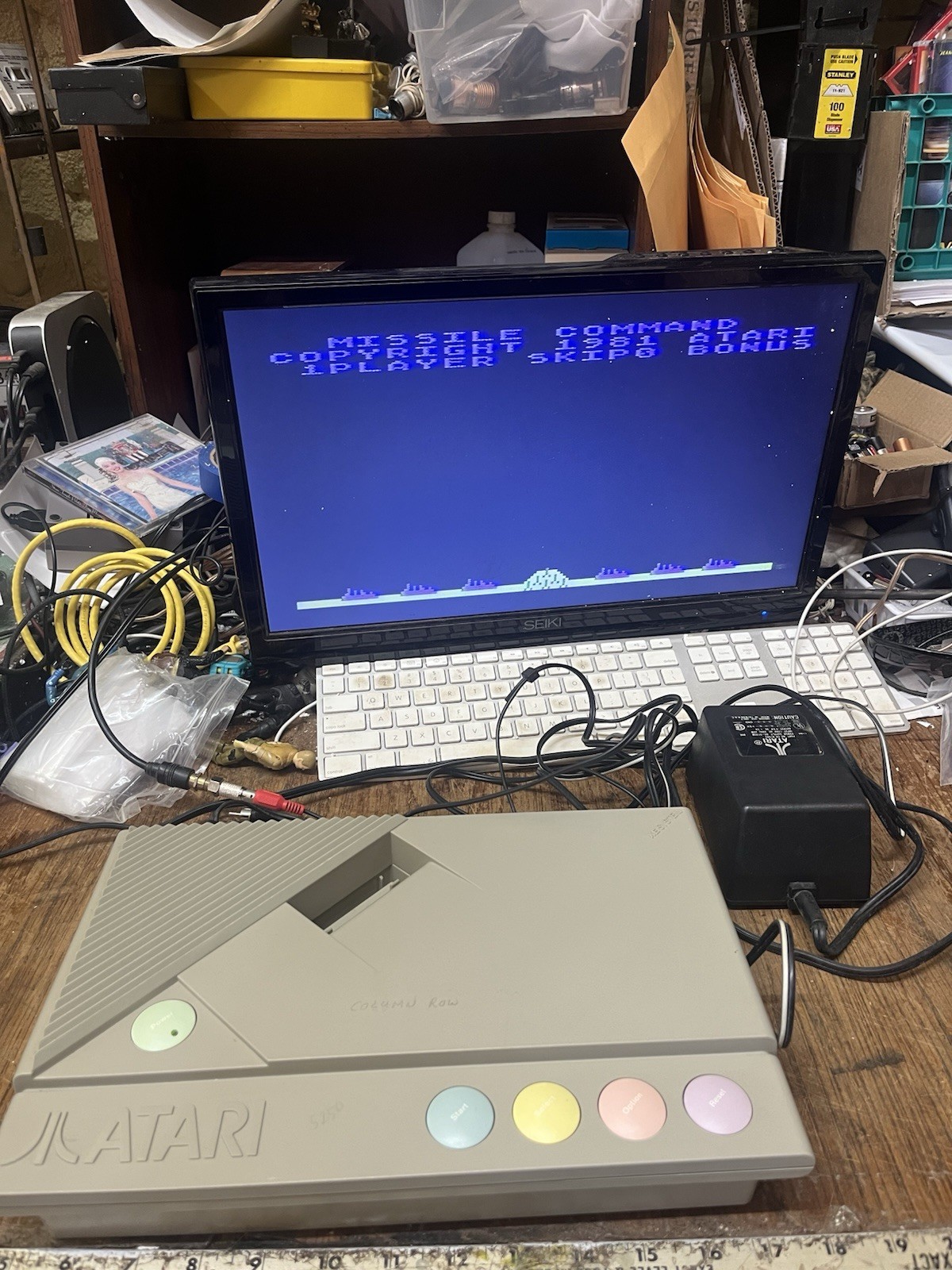 Atari XE System Console only Working