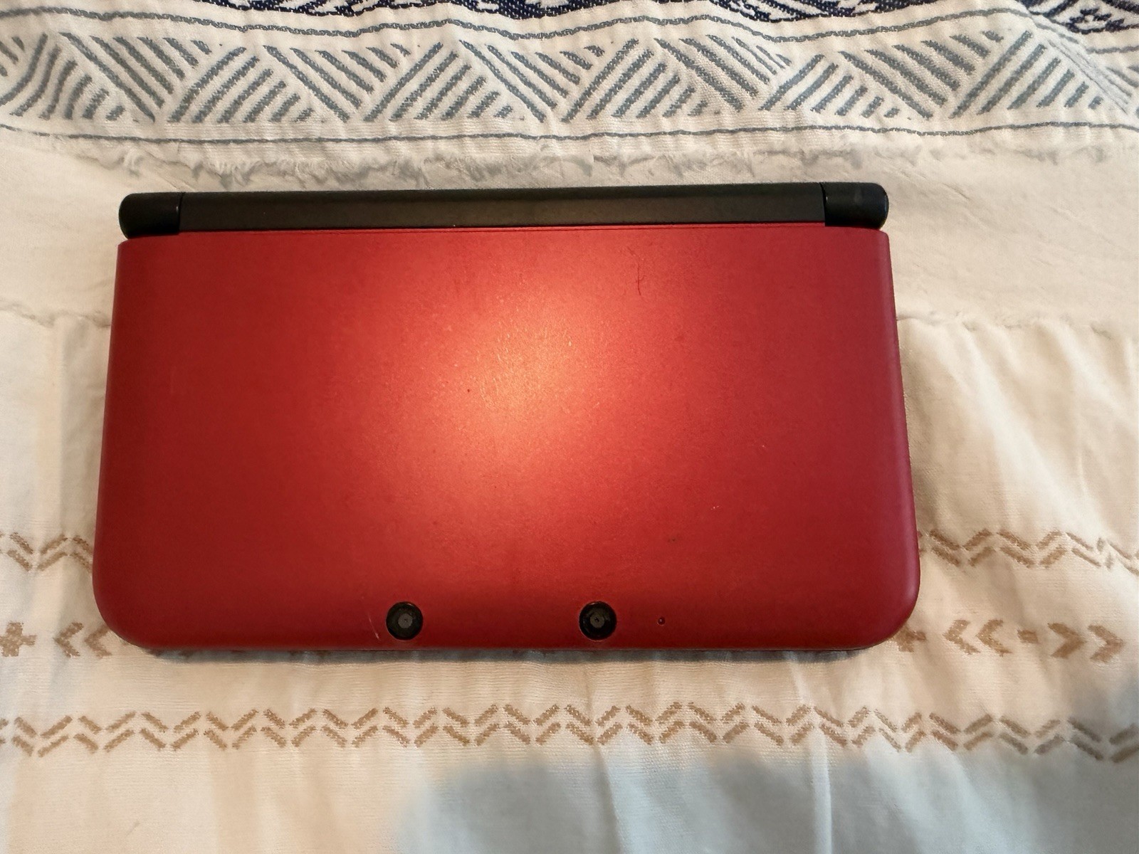 Nintendo 3DS LL SPR-001 Red/Black Handheld System 3D Display NTSC-J Japan