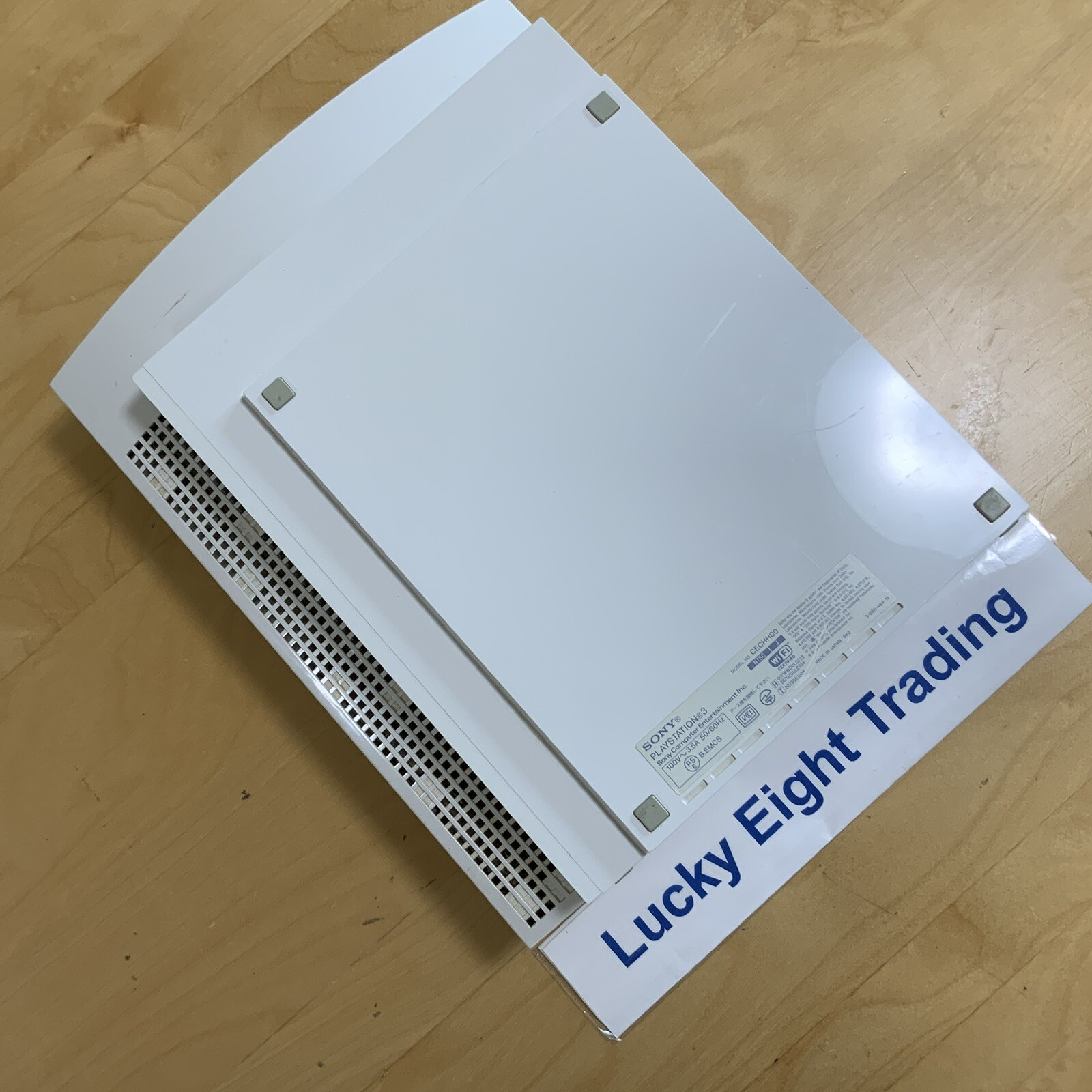 PS3 Ceramic White 40GB CECHH Console only PlayStation 3 Fat [H]