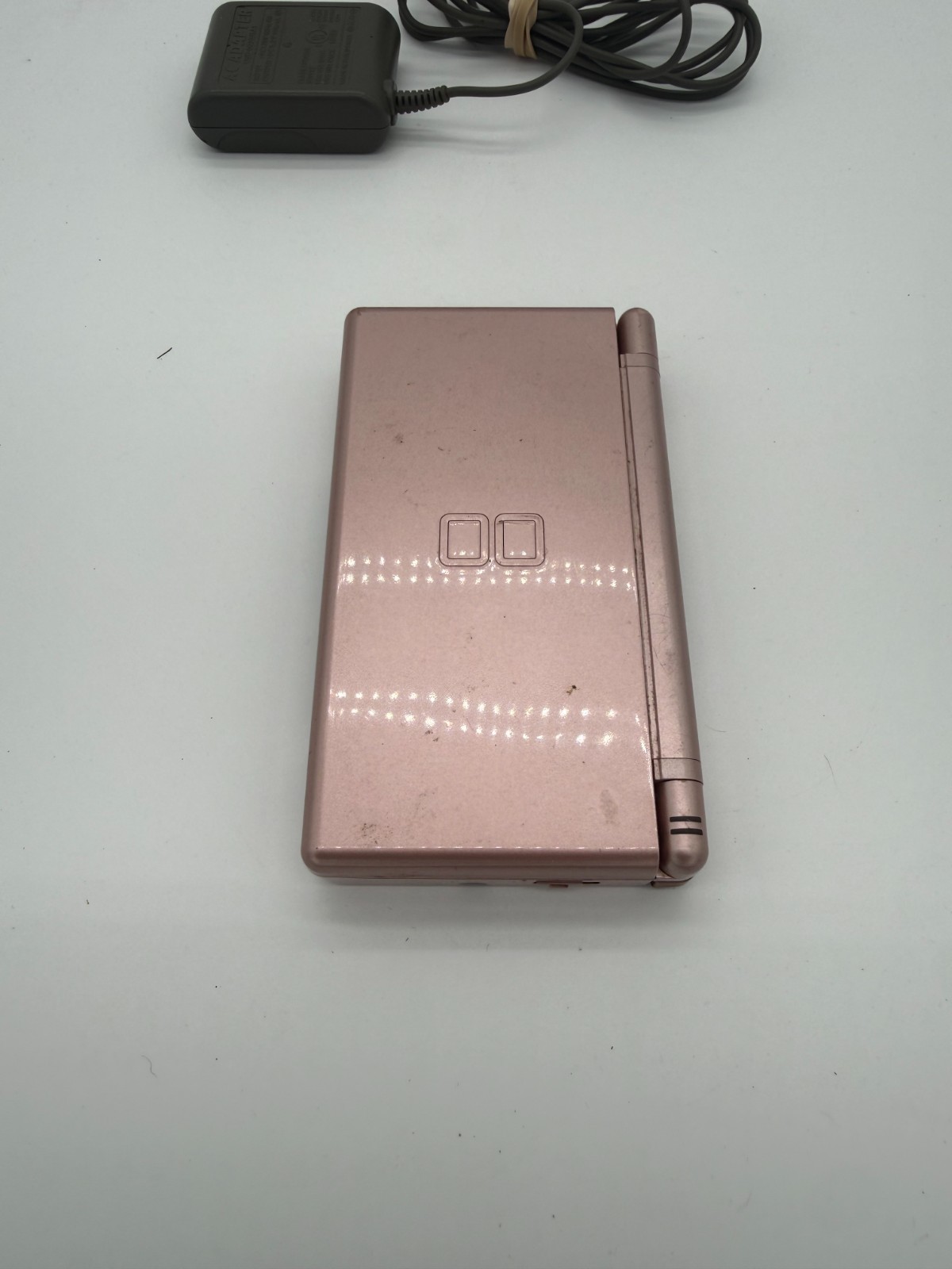 Nintendo DS Lite Rose Gold *Broken Screens* With Charger