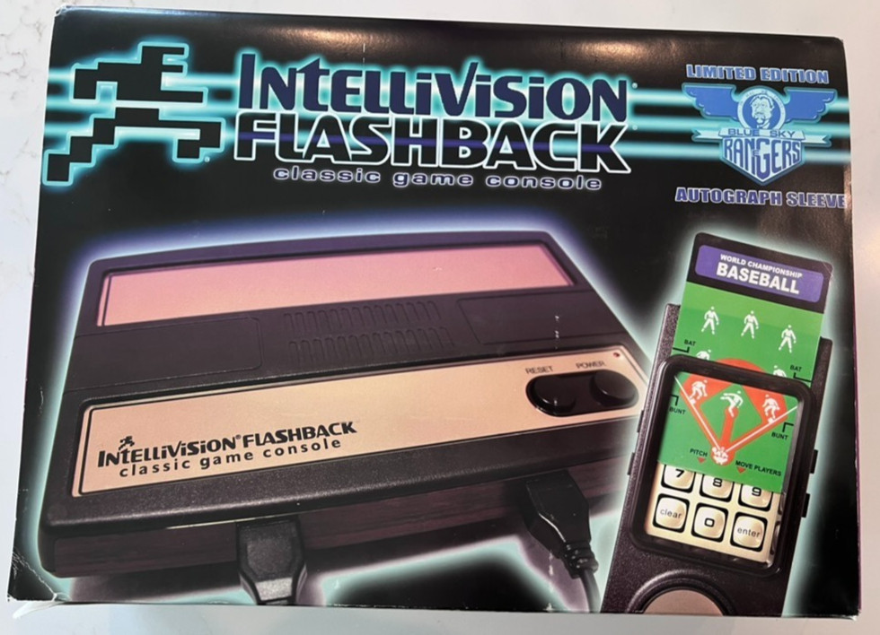 Intellivision Flashback BLUE SKY RANGERS Signed Keith Robinson 2014 Holiday Ed.
