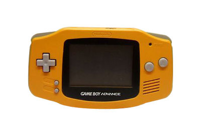Nintendo Game Boy Advance Orange System Brand New Screen Installed!