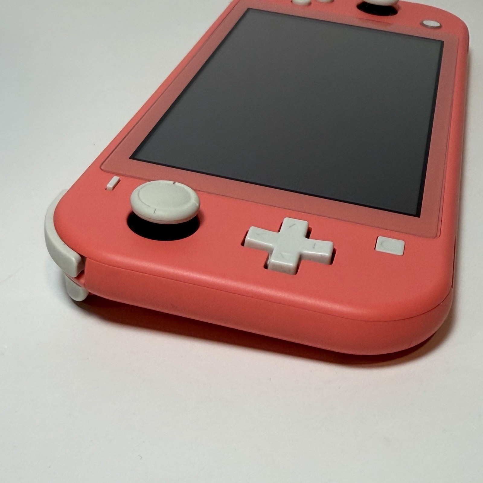 Nintendo Switch Lite Handheld Console Coral Plastic Hard Case Zipper Case Works