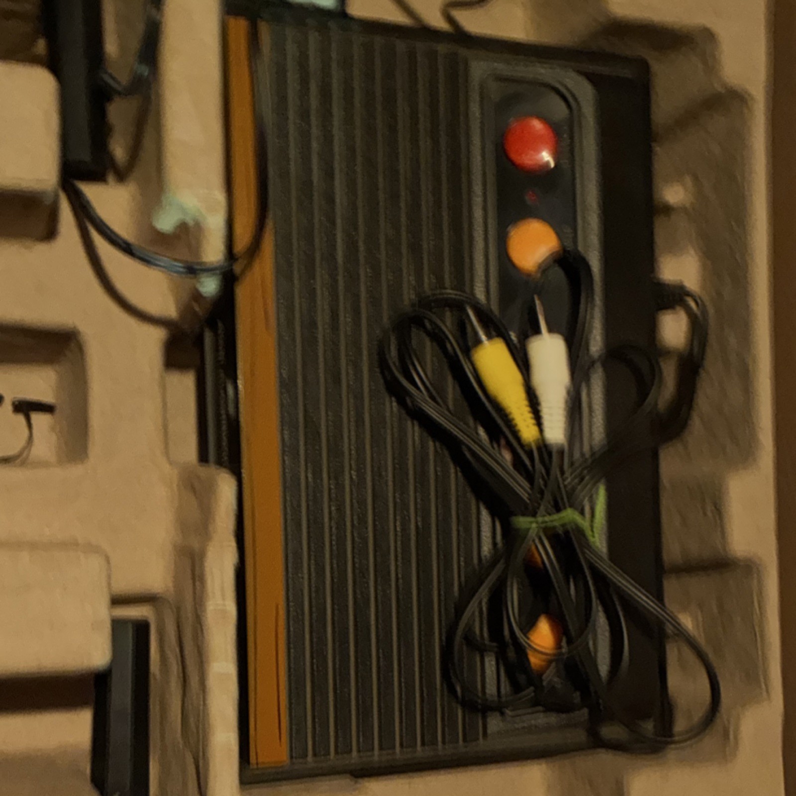 Atari Flashback 4 Console Black Orange 76 Built-in Games 2 Joysticks Box