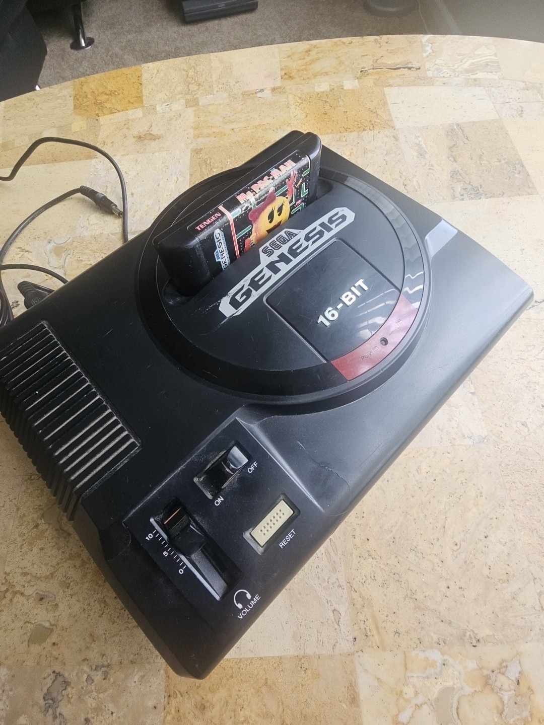 Sega Genesis Console Model 1601 Original Japan Tested Works Good Plug And Play