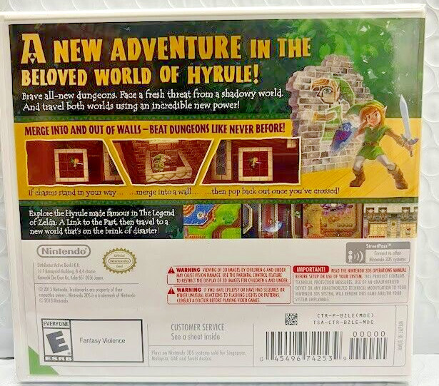 The Legend of Zelda Ocarina of Time 3D & Majora’s Mask 3D &A Link Between Worlds