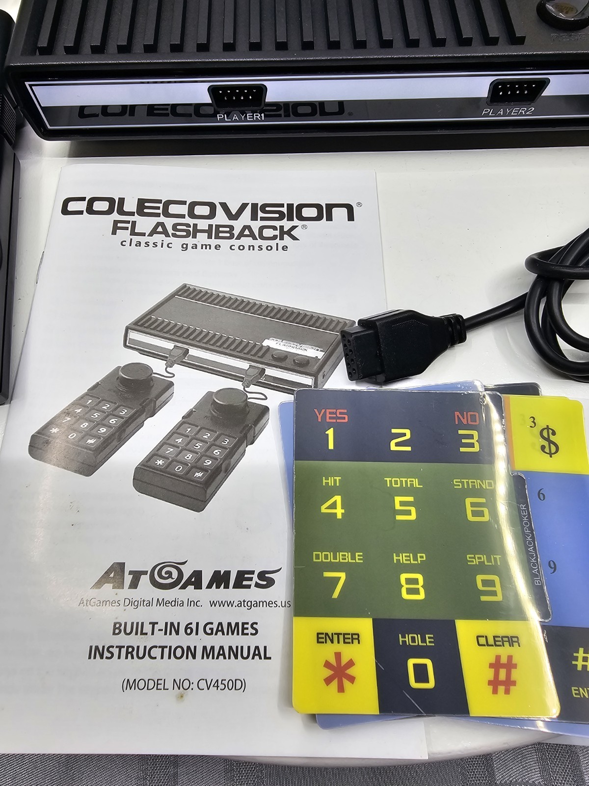 AtGames ColecoVision Flashback Classic Game Console 61 Games – Dollar General Ex