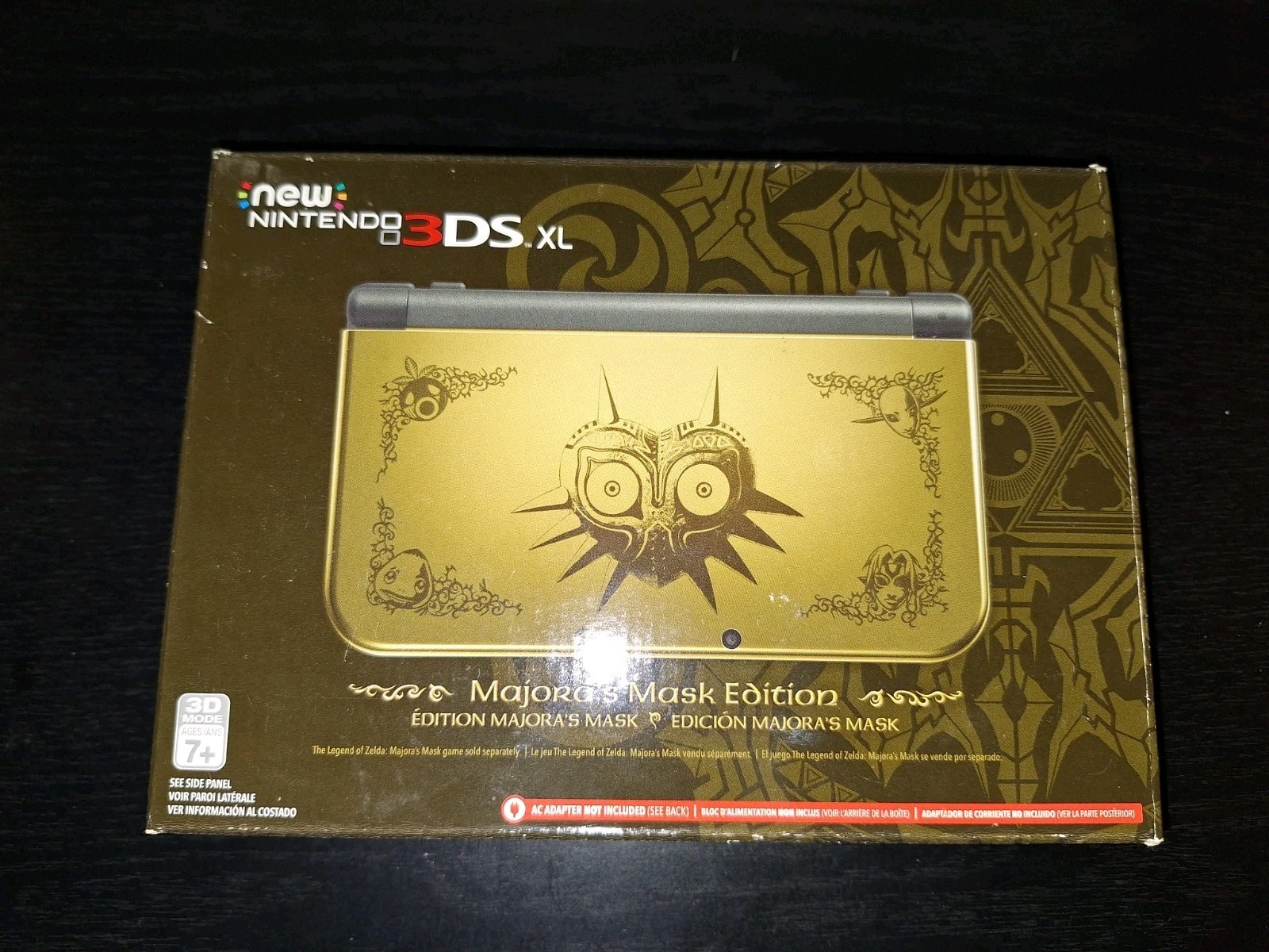 New Nintendo 3DS XL Legend of Zelda: Majora’s Mask Edition System CIB