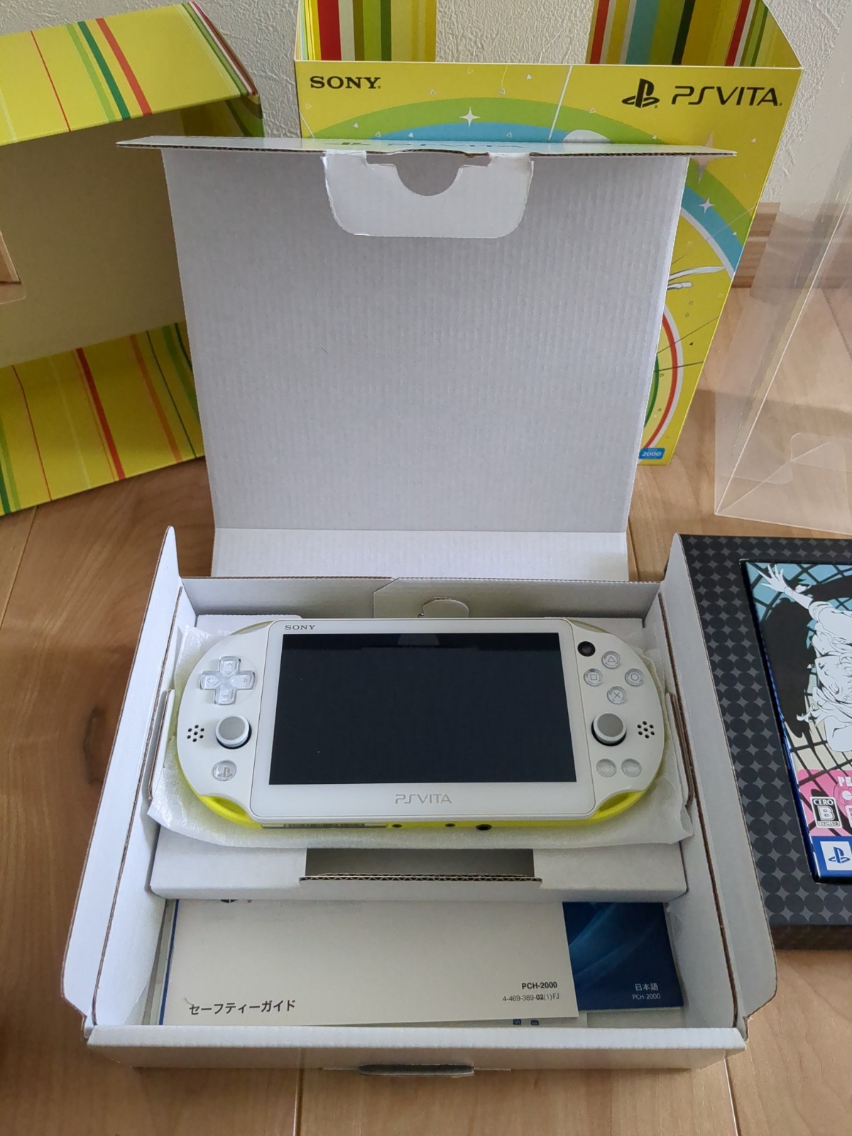PS Vita PCH-2000 Persona 4 Dancing All Night Premium Crazy Console Cable Game