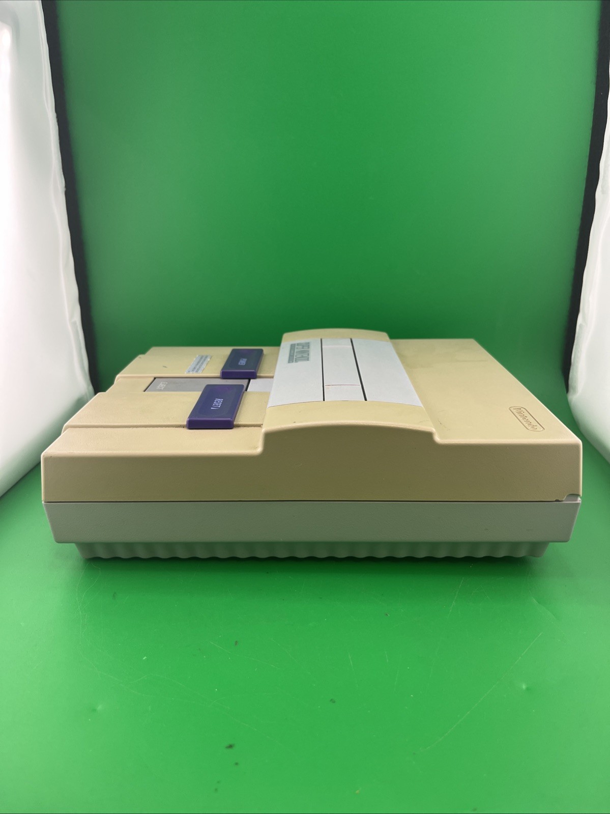 Super Nintendo Console System SNS-001 With 2 Controllers SNES Bundle Tested (T35