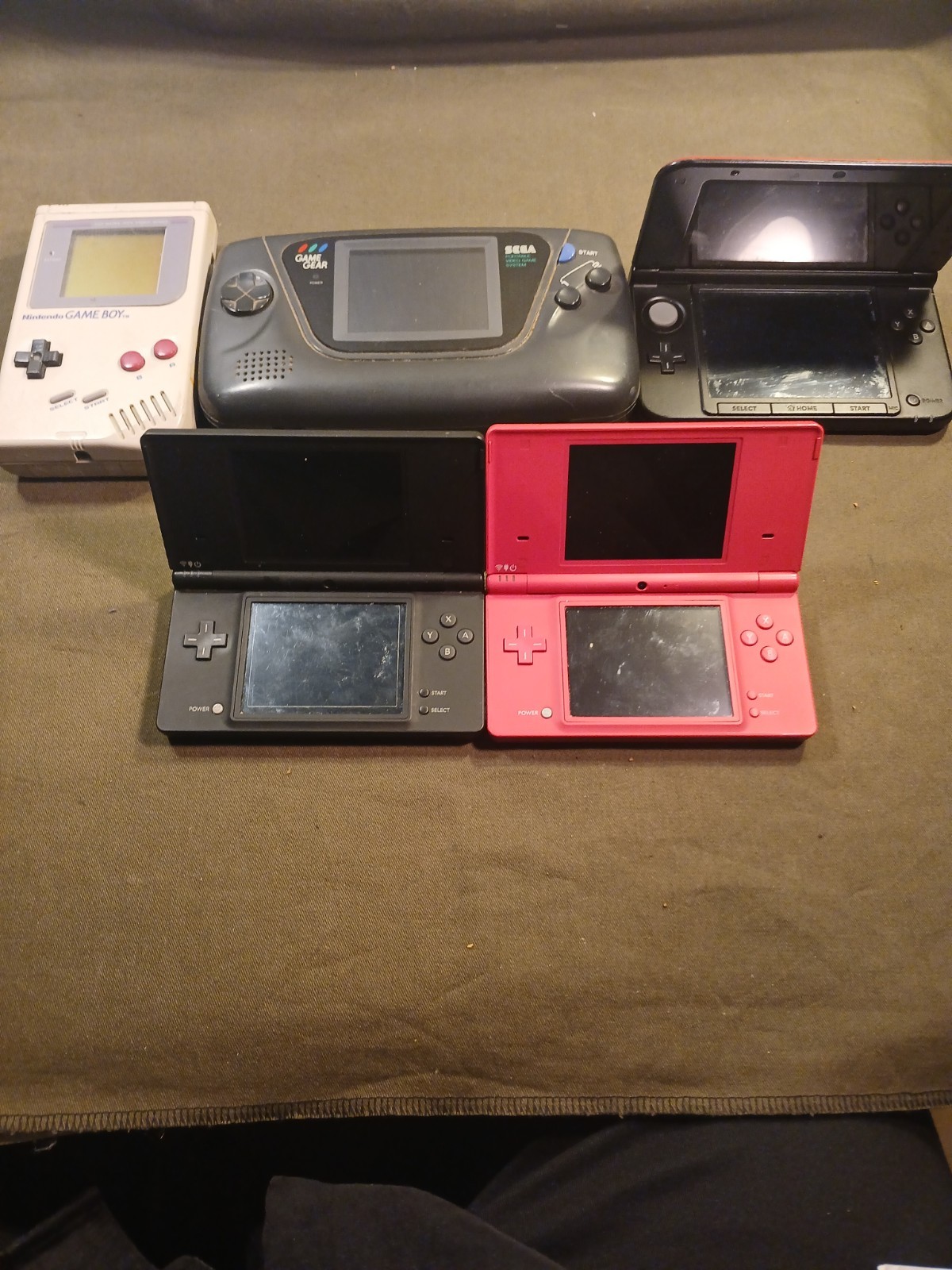 Lot Of Various Nintendo Game Consoles