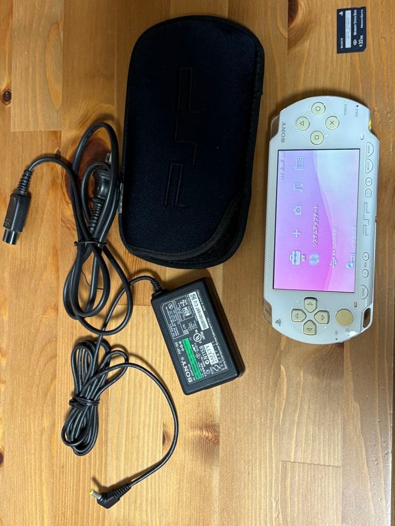 PSP Psp Body White Memory Stick Duo 32Mb Japan