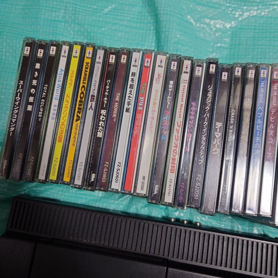 Panasonic 3DO Console Bundle with 28 Games – Used Tested – Japan FZ Series
