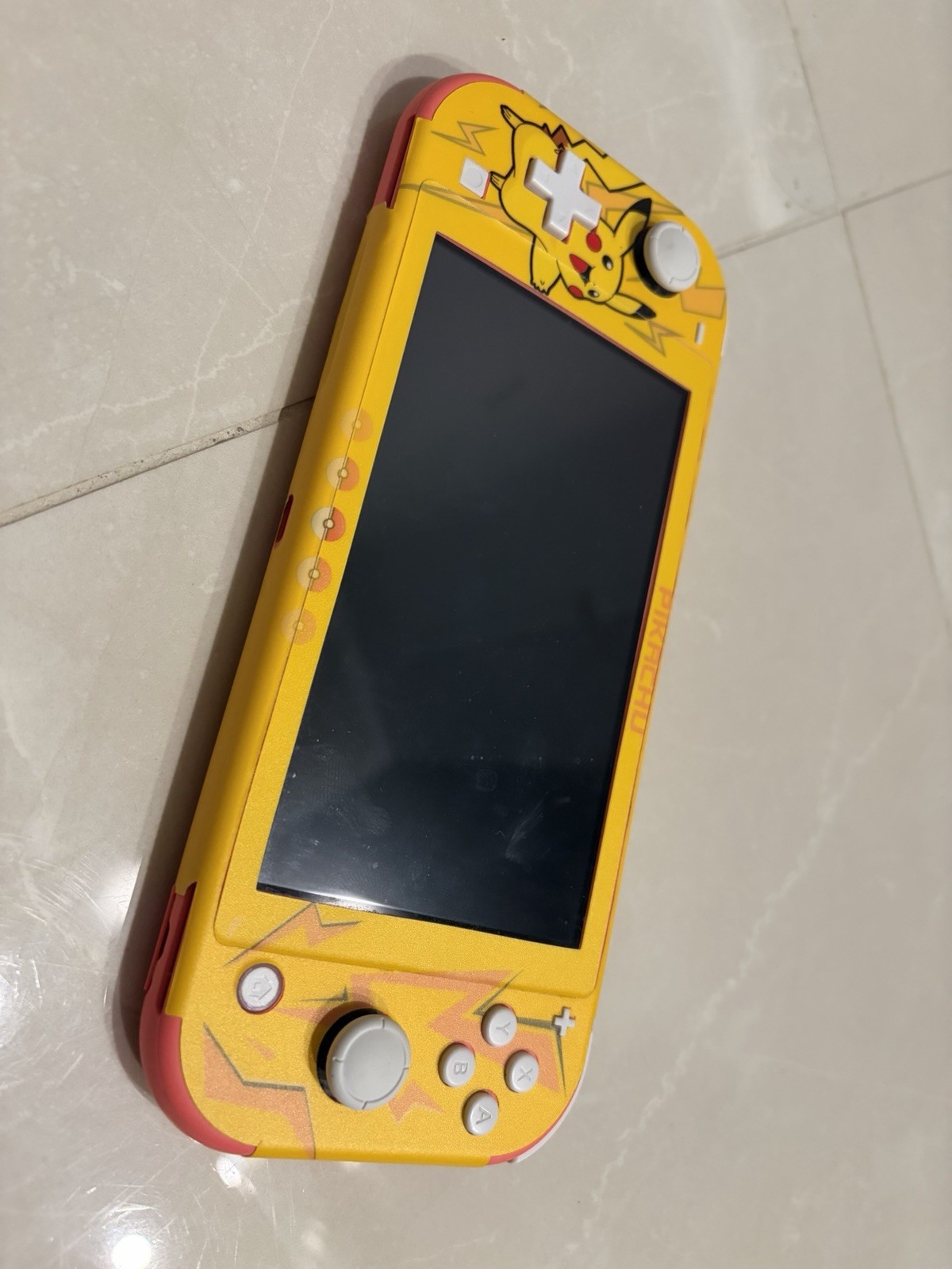 Nintendo Switch Lite Pink With Pikachu Cover/case and Charger Included