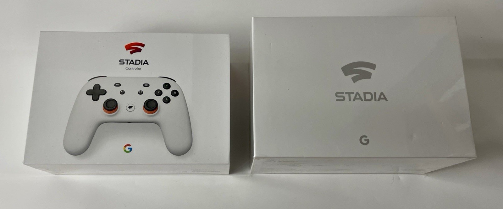 SEALED Stadia Founders Edition Chromecast Ultra 2 Controllers Night Blue & White