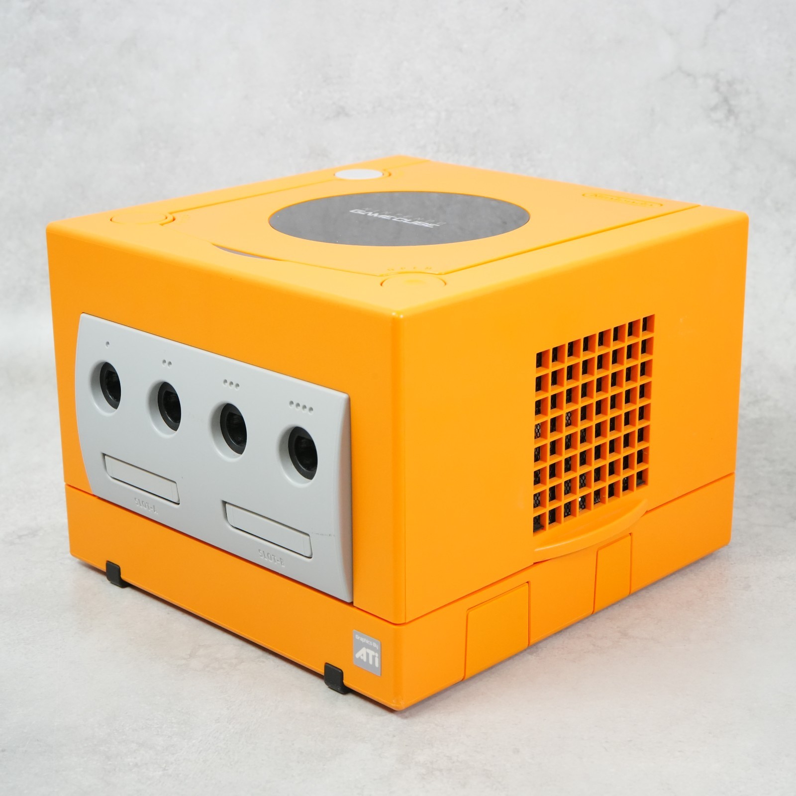 Nintendo GameCube Orange DOL-101 Console Only NTSC U-C/J Region Switch Mod