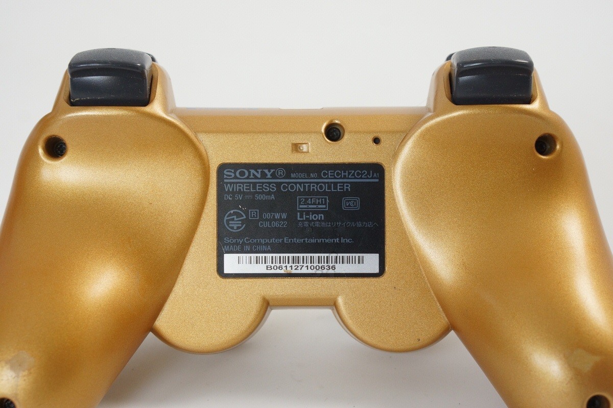 PS3 Playstation3 ONE PIECE GOLD Console CECH-3000B 320GB Tested System 68