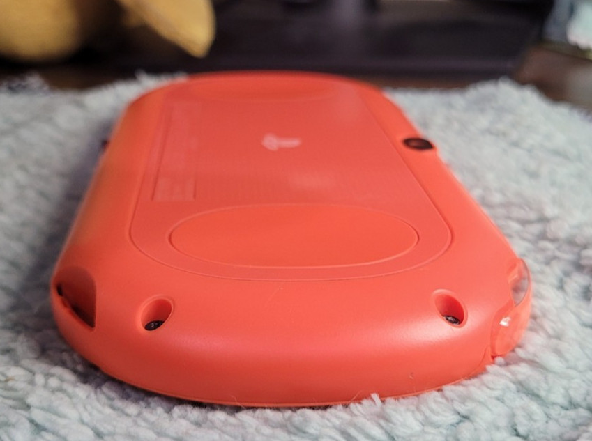 PlayStation Vita 2000 Orange Console PS Vita Slim Tested Working English Set