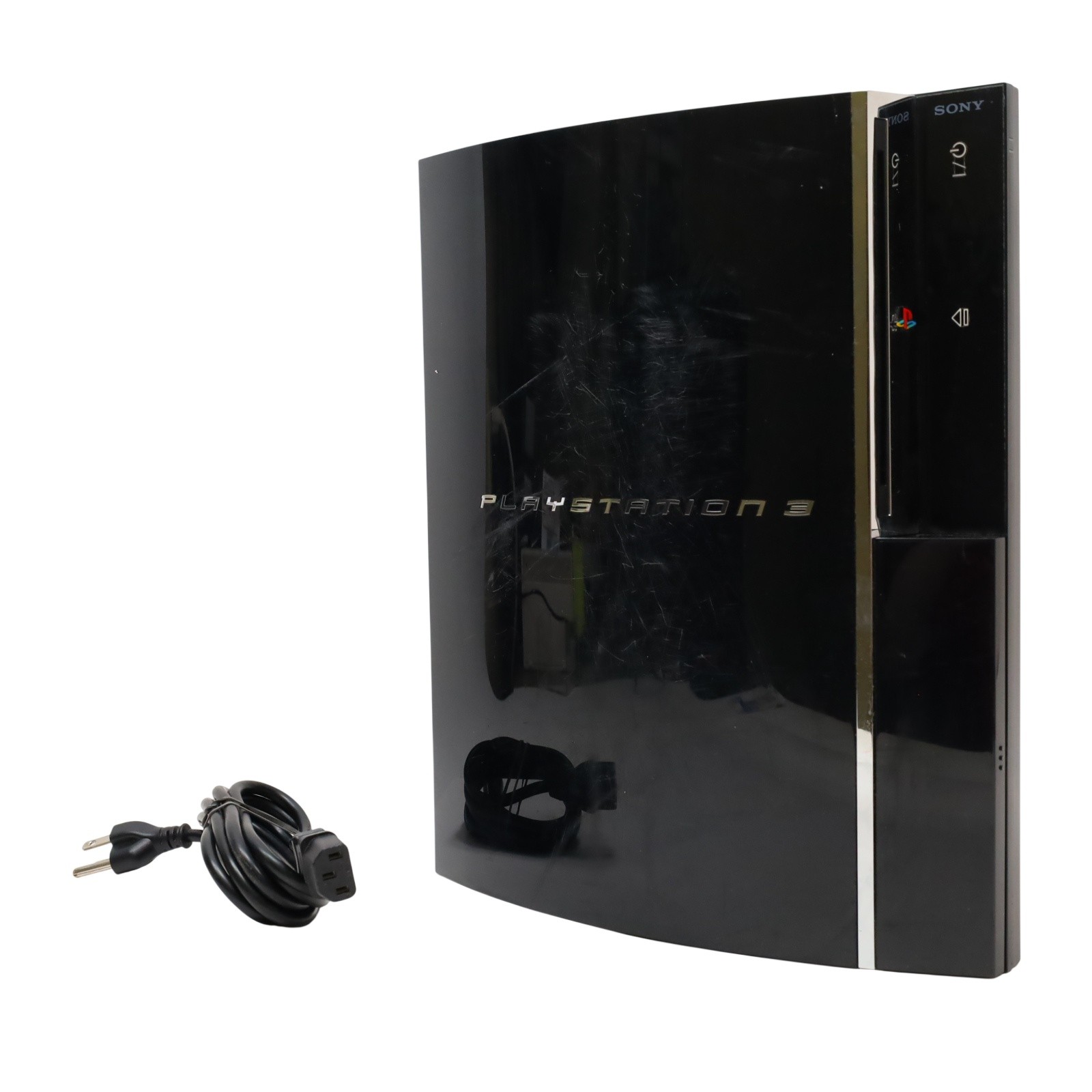 Sony PlayStation 3 CECHA01 400GB SSD Backwards Compatible Gaming Console – Black