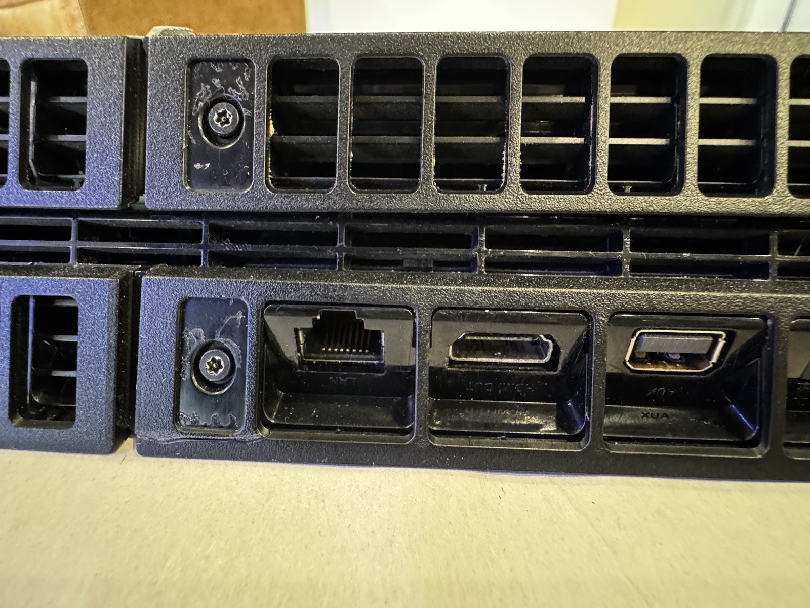 PS4 PlayStation 4 With Controller And Power Cable. Disk Drive Slow/issues
