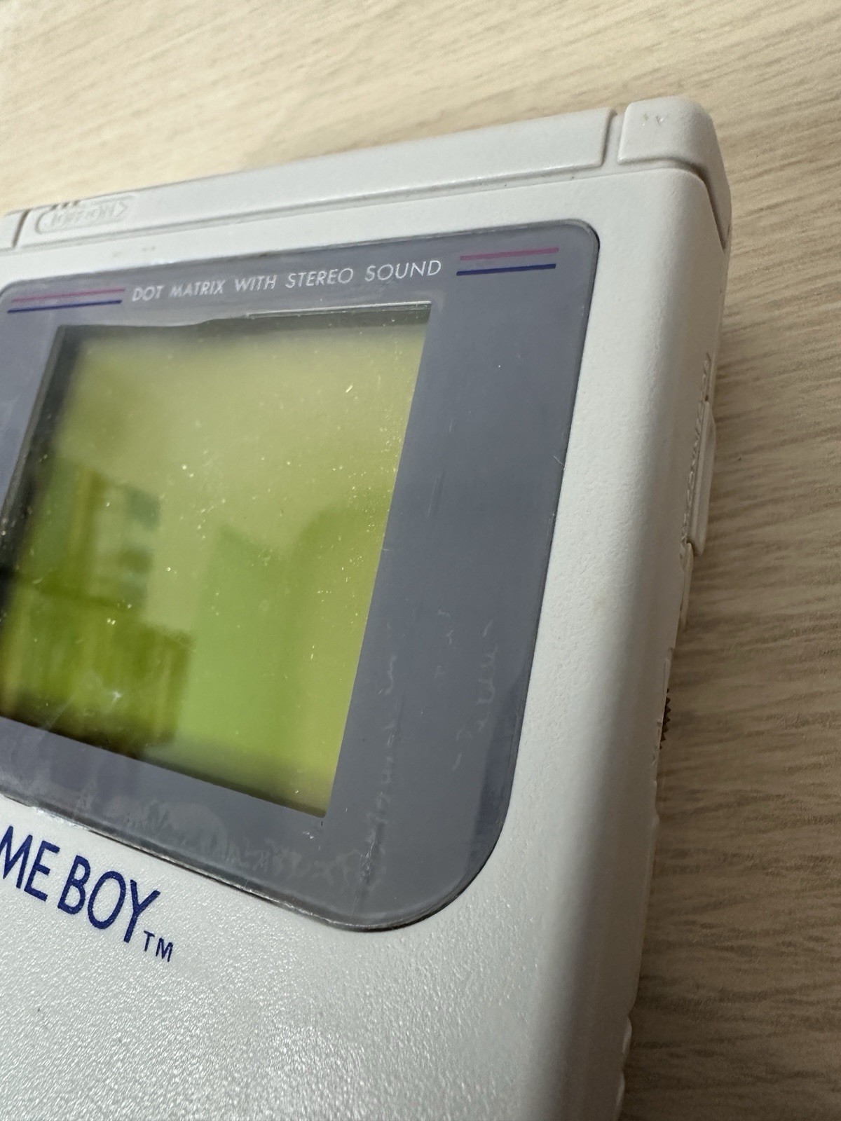 Original Game Boy 1989 DMG-01 Gameboy w/ Box, Foam, Cable, Inserts – WORKS!