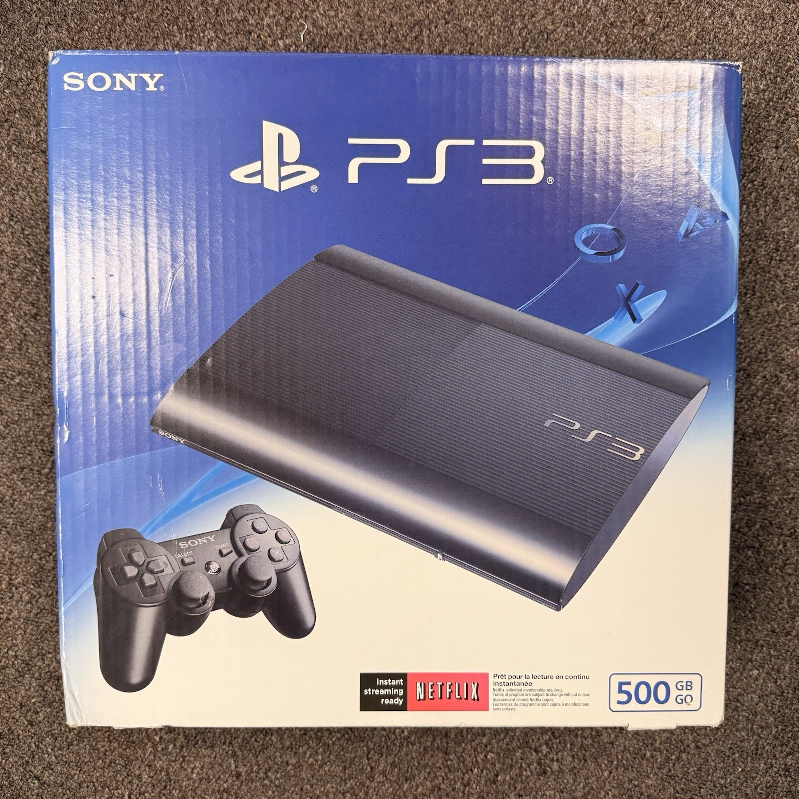 Sony Playstation 3 Super Slim Sony PS3 500GB CECH-4301c Console FACTORY SEALED!