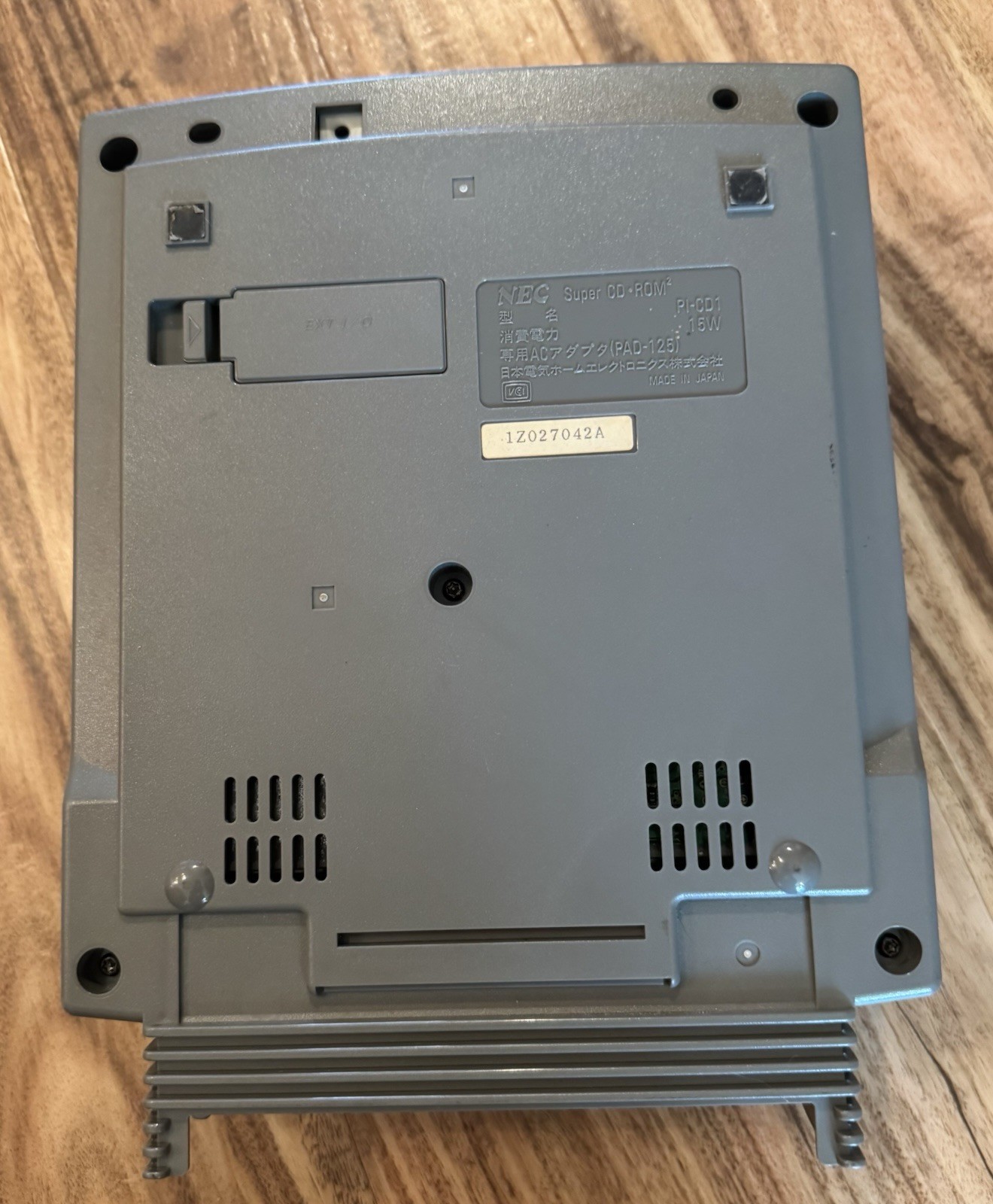 PC Engine SUPER CD ROM 2 ONLY PI-CD1 AS-IS FOR PARTS NEC NTSC-J Import US Seller