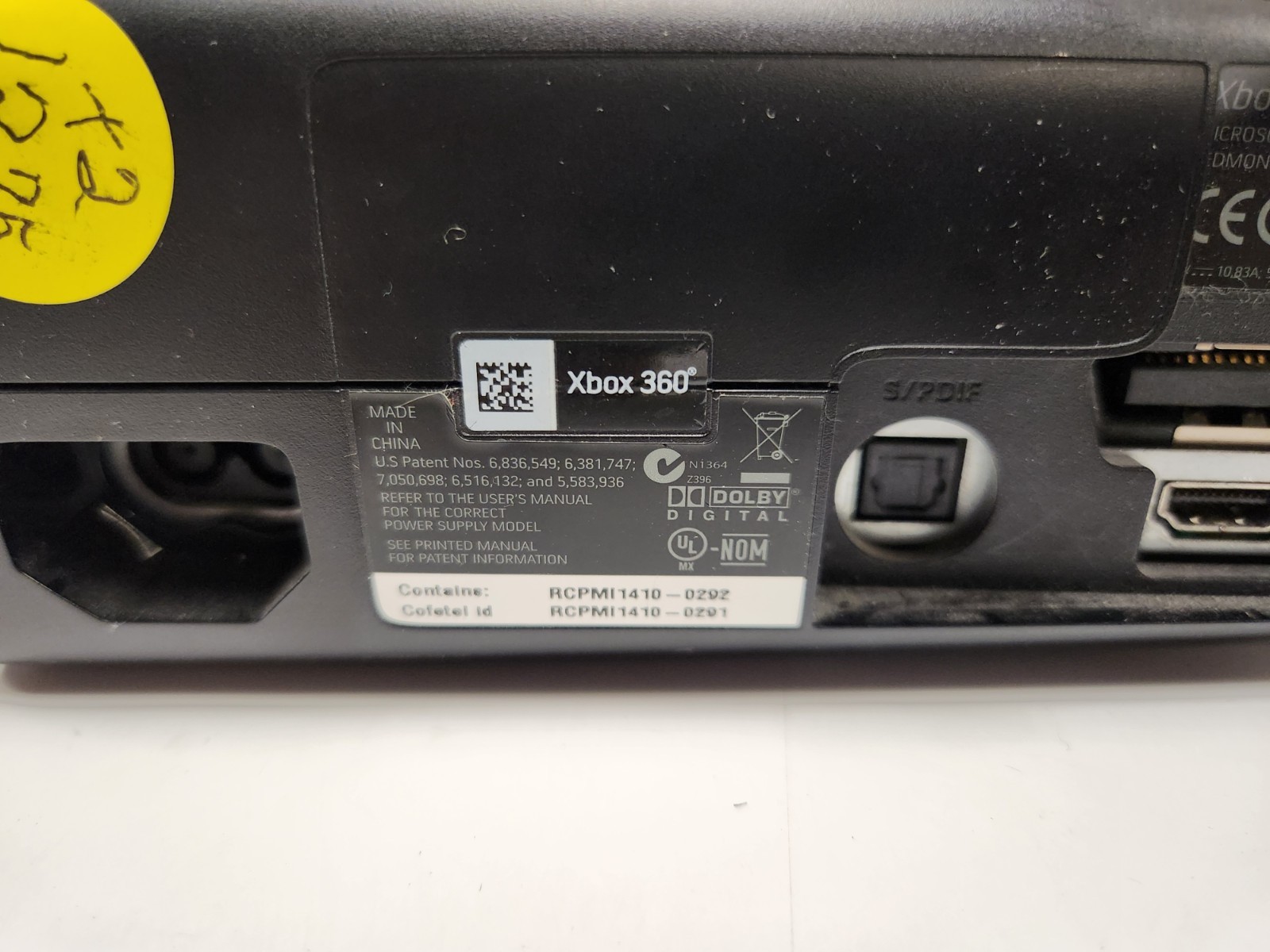 Microsoft Xbox 360 S 1439 4GB Console w/ Power Brick – Tested and Working