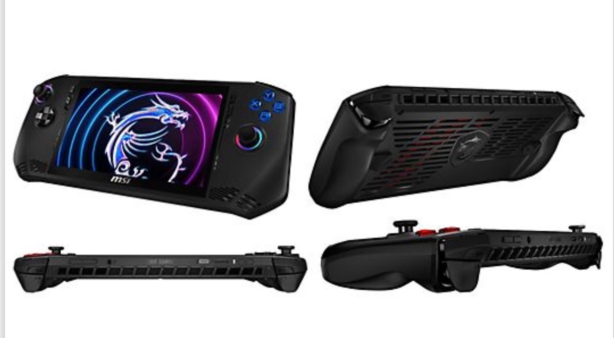 MSI Claw A1M 7” 120Hz Touchscreen Gaming Handheld Intel Core Ultra7 32GB 512GB