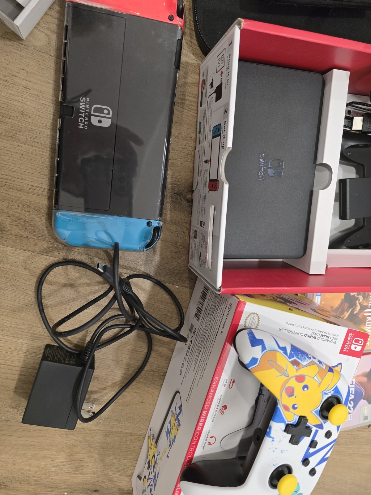 Nintendo Switch OLED Model + Accessories – Handheld Console – 64GB