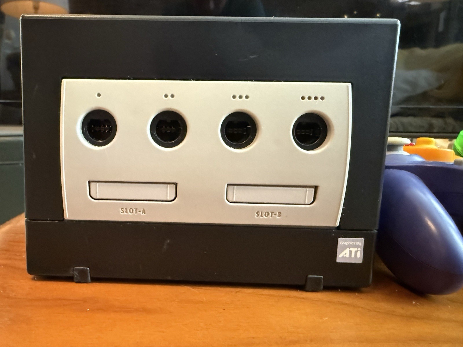 Nintendo GameCube DOL-001, 4 Controllers, Mario Kart Double Dash, Mario Party 7