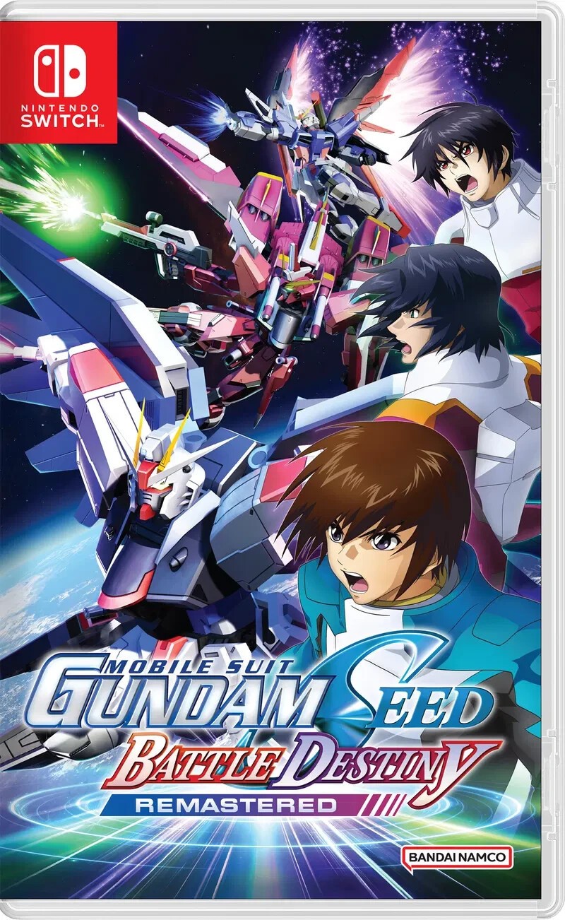 Mobile Suit Gundam SEED Battle Destiny Remastered Switch New Game Factory Sealed