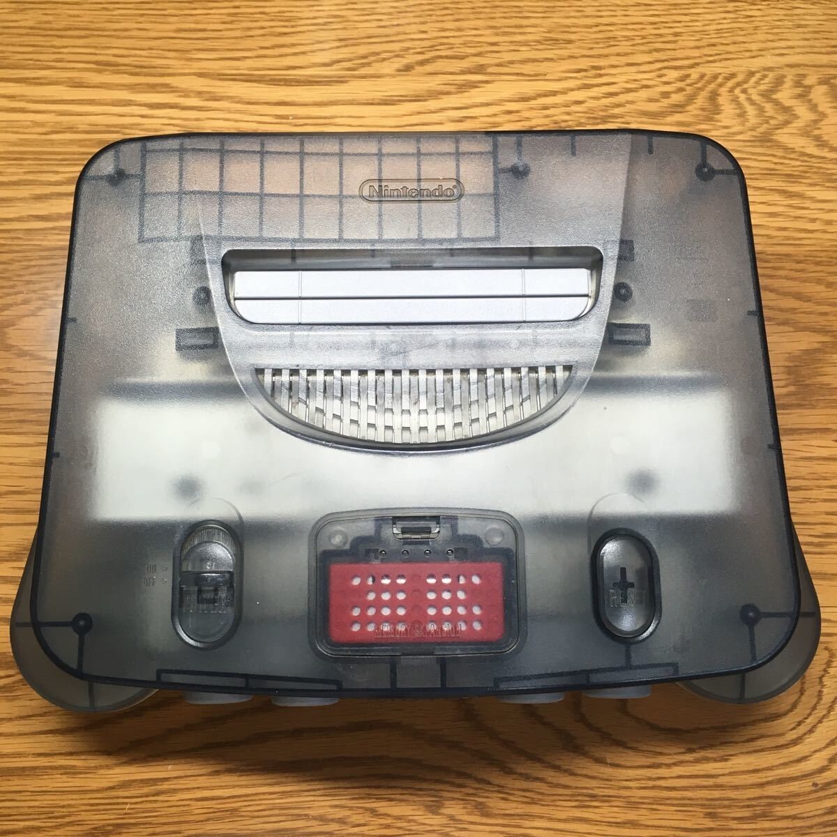 Smoke Gray Grey Clear Black Nintendo 64 N64 Console Jp