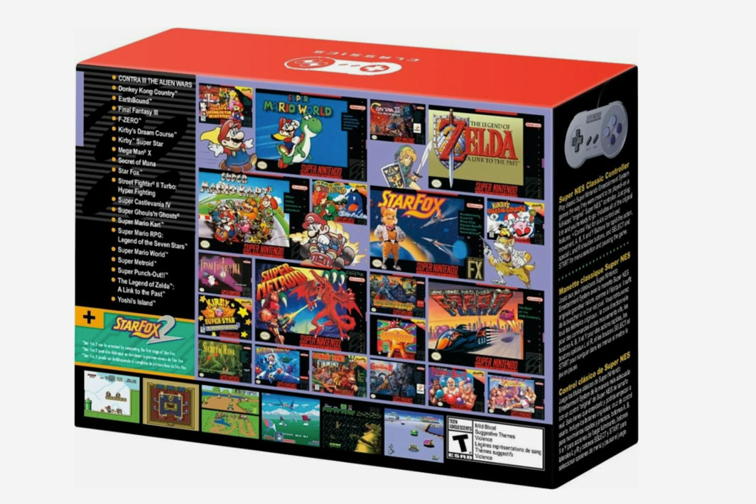 Nintendo Super NES Mini Classic Edition Control Deck