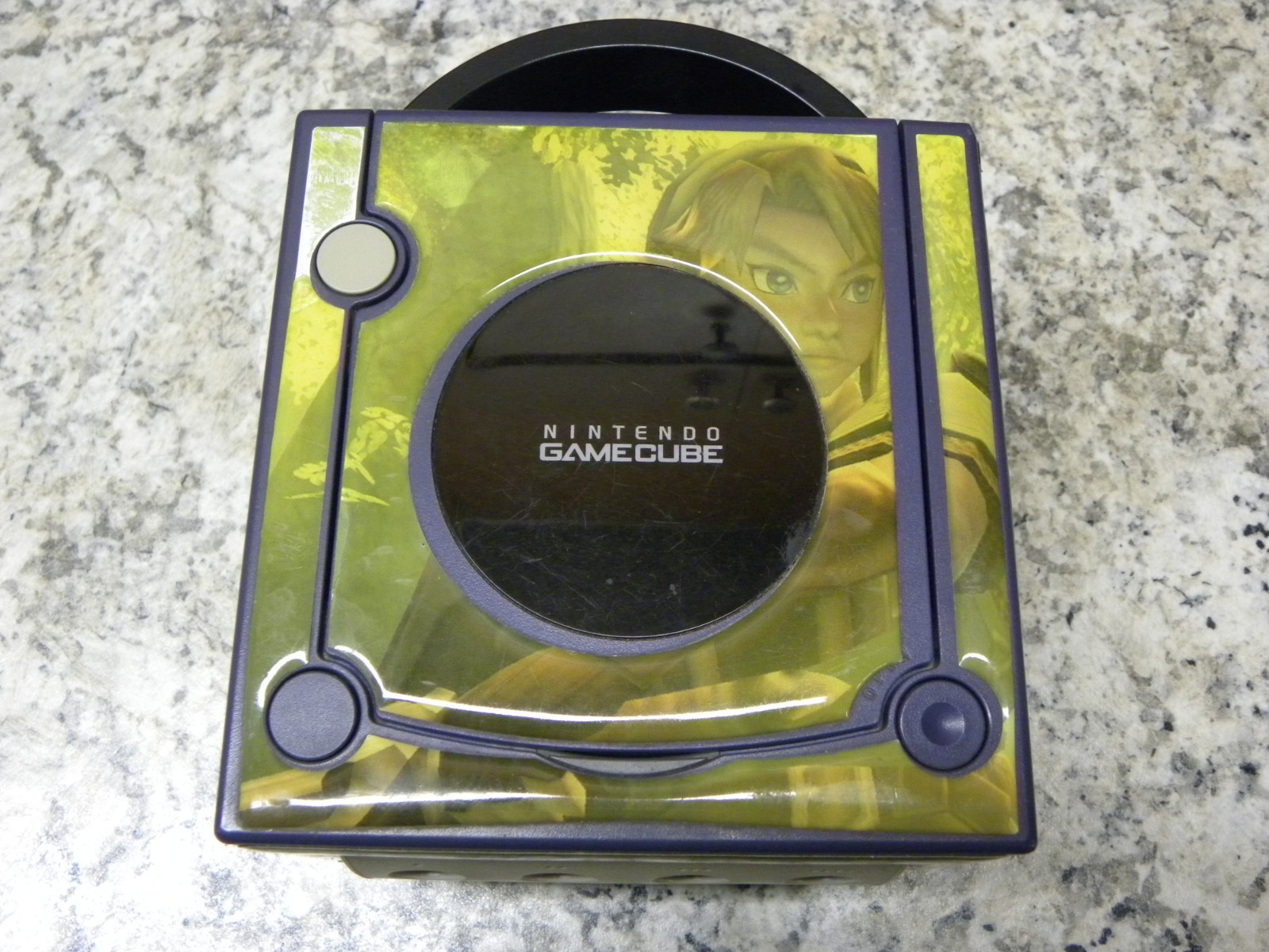 Nintendo GameCube Console – Purple (Indigo) w/ Zelda Skin TESTED & WORKING