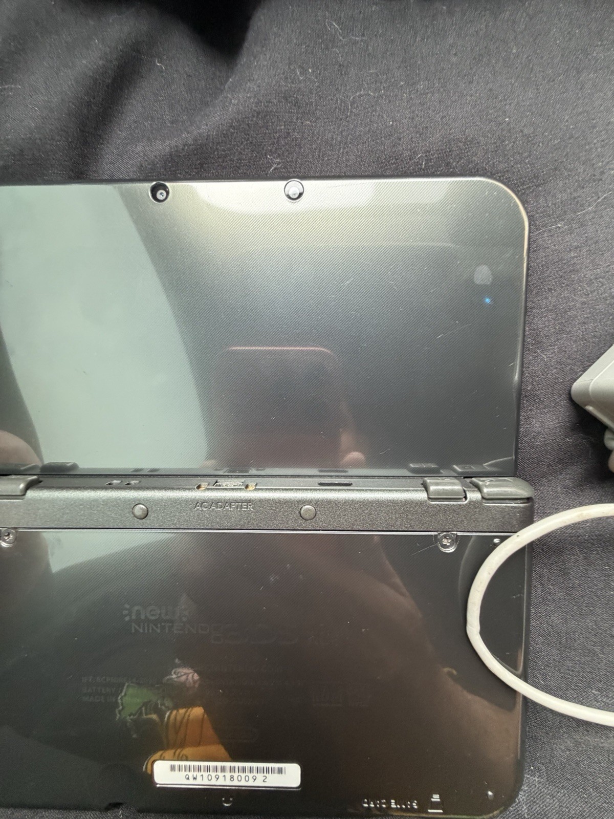 New Nintendo 3DS XL Gray Black Console Tested READ DESCRIPTION! SD CARD ISSUES