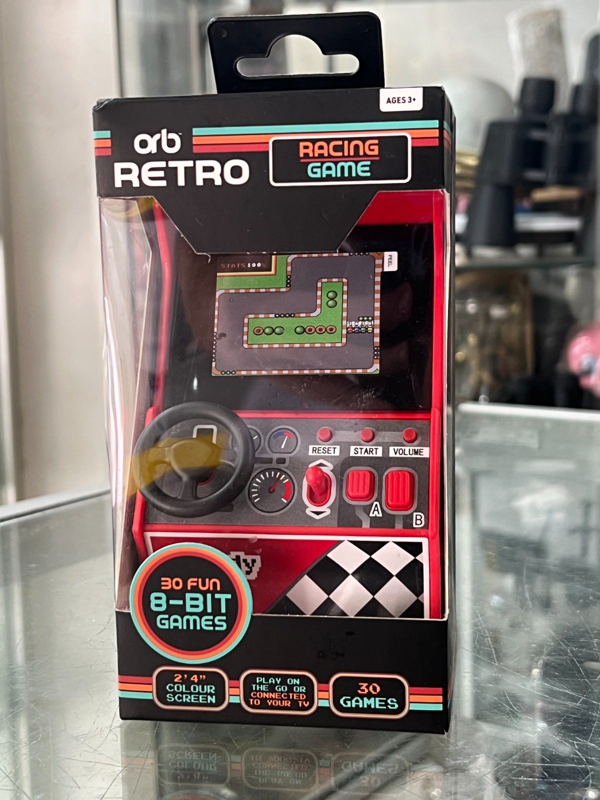 Orb – Retro Mini Arcade Racing Game (30-in-1) / New