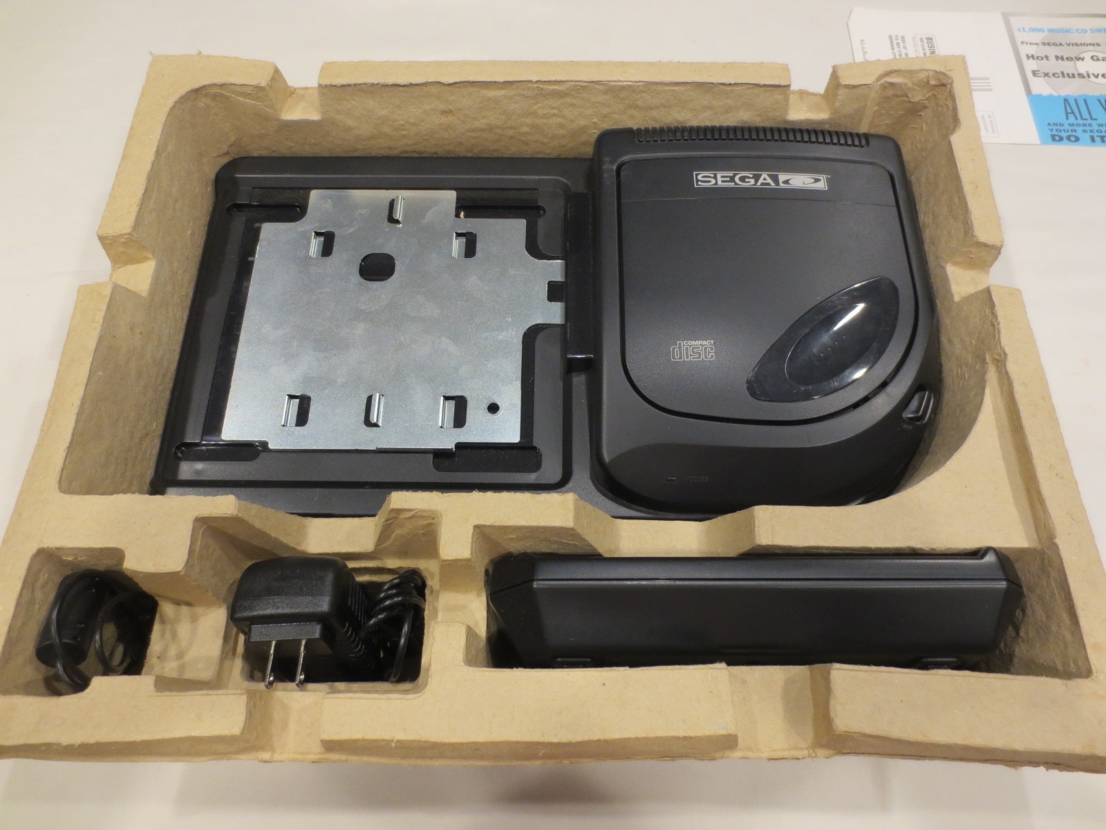 Sega CD Console Version 2 with Original Box