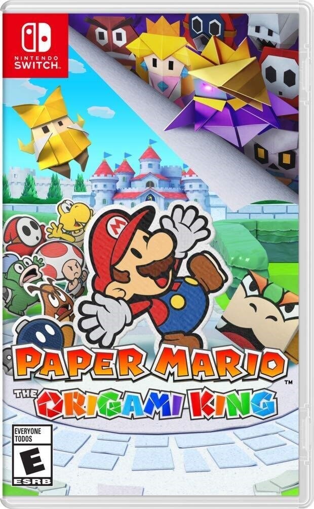 Choose Your Favorite Color Switch Lite and Paper Mario Bundle
