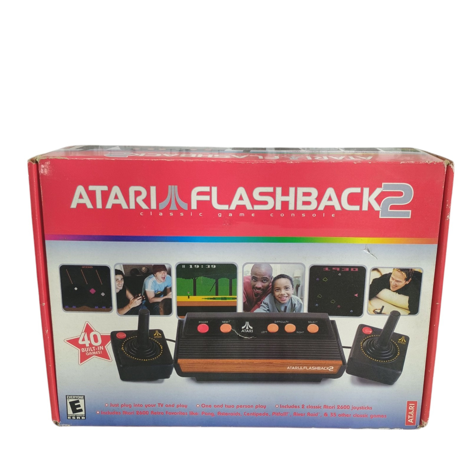Vintage Atari Flashback 2 Classic Game Console model 26519 Complete