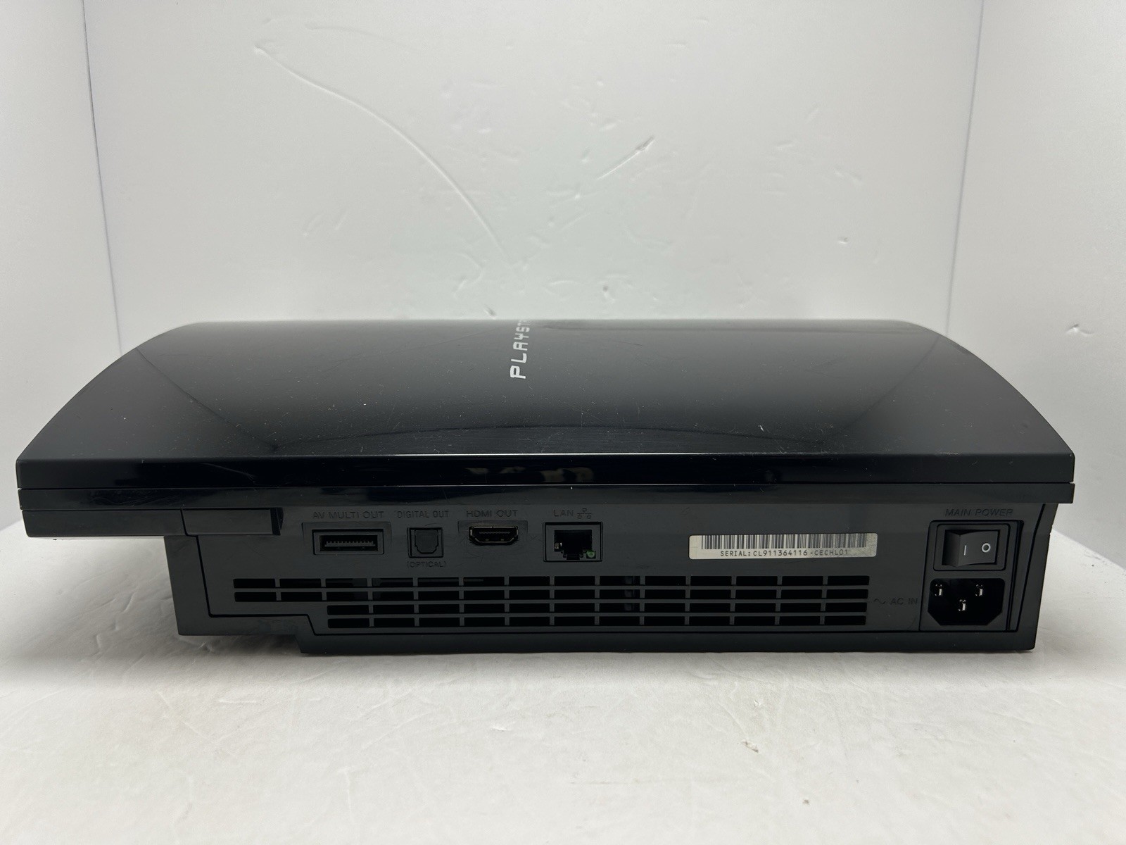 Sony PlayStation 3 PS3 CECHL01 80GB Black Fully Tested READ DESCRIPTION !!!!!!!