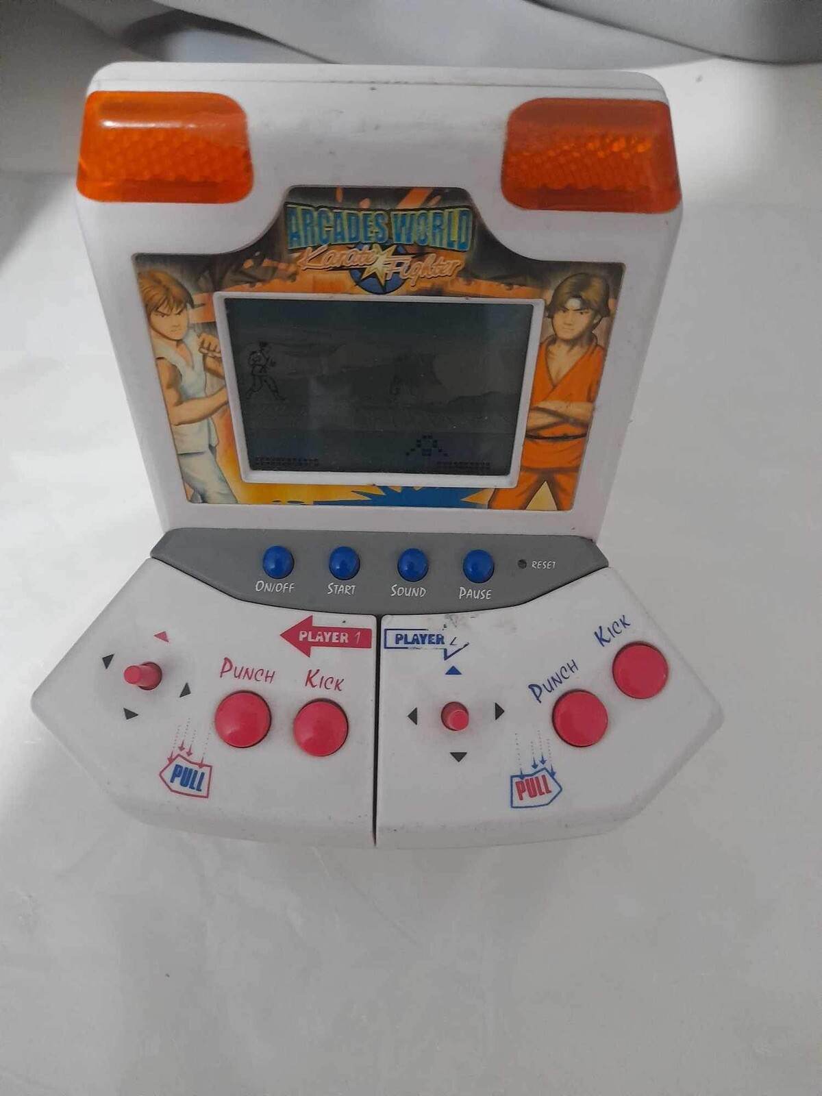 Arcades World Karate Fighter Small Game Console ( Read Description)