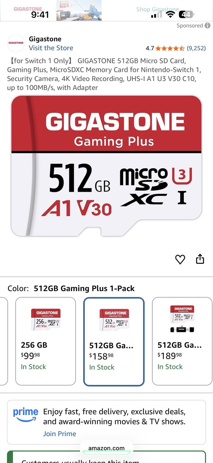 Nintendo Switch 1 OLED WITH 512GB SD Card White And Black. GREAT CONDITION!