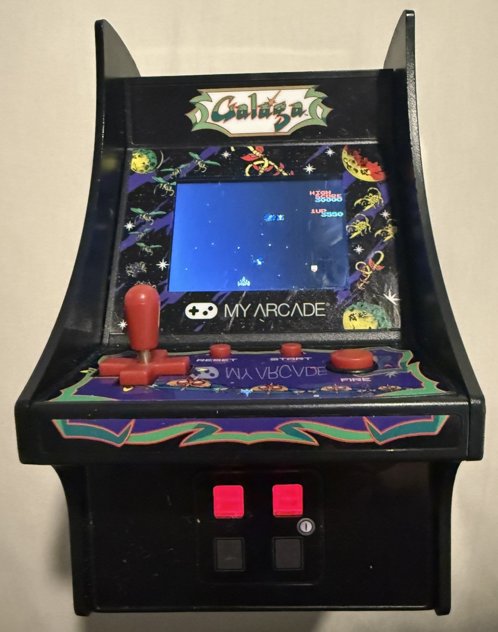 My Arcade DGUNL-3222 Galaga Micro Player Retro Arcade Machine L1