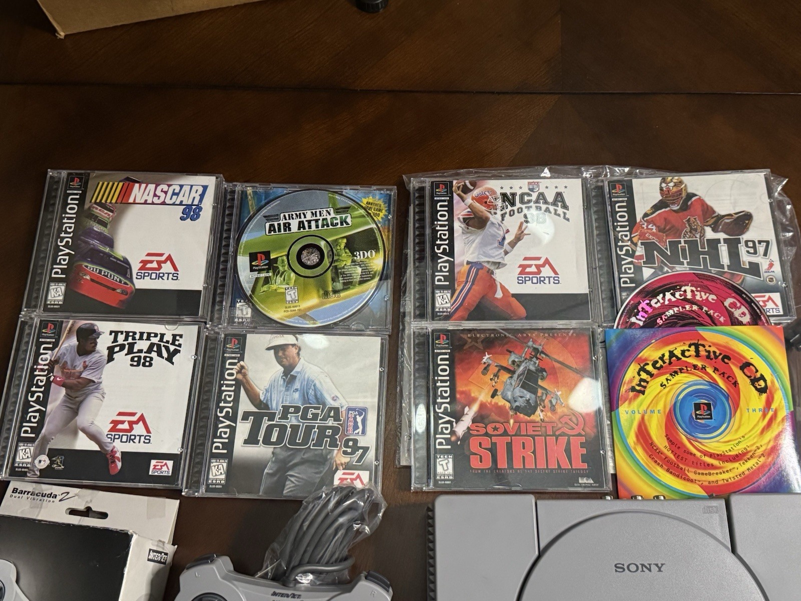Sony PlayStation 1 PS1 Bundle with Games, Controllers, and Accessories