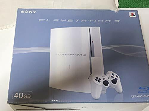PLAYSTATION 3 (40GB) PS3 sony Ceramic white CECHH00 japan with box JP